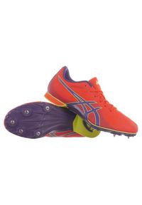Buty do biegania damskie Asics Hyper Rocketgirl 7. Kolor: pomarańczowy. Materiał: syntetyk, materiał. Szerokość cholewki: normalna