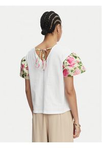 Liu Jo T-Shirt WA6513 J6308 Biały Relaxed Fit. Kolor: biały. Materiał: bawełna #3