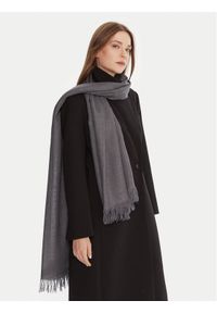 Weekend Max Mara Szal Ken 2525546044 Szary. Kolor: szary. Materiał: wełna, materiał