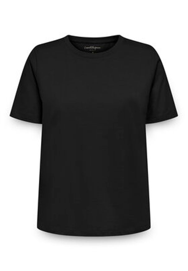 only - ONLY T-Shirt Freja 15367970 Czarny Regular Fit. Kolor: czarny. Materiał: bawełna