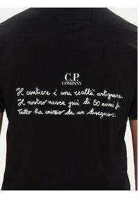 C.P. Company T-Shirt 18CMTS319A005431G Czarny Regular Fit. Kolor: czarny. Materiał: bawełna #4