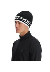 Czapka zimowa Spyder Logo. Kolor: czarny. Sezon: zima. Styl: sportowy #1