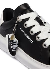 Karl Lagerfeld - KARL LAGERFELD Sneakersy Kapri KL62519 Czarny. Kolor: czarny. Materiał: skóra #4