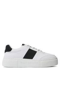 Armani Exchange Sneakersy XDX134 XV726 K488 Biały. Kolor: biały. Materiał: skóra