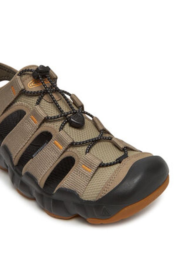 keen - Keen Sandały Hyperport H2 1030857 Khaki. Kolor: brązowy. Materiał: materiał