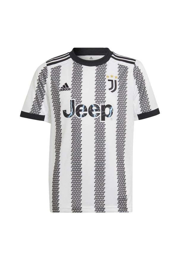 Adidas - Juventus 22/23 Home Jersey. Kolor: biały, czarny, wielokolorowy. Materiał: jersey