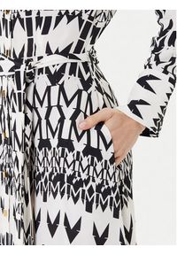 Marciano Guess Sukienka koszulowa 5YGK47 7352A Biały Regular Fit. Kolor: biały. Materiał: wiskoza. Typ sukienki: koszulowe #4