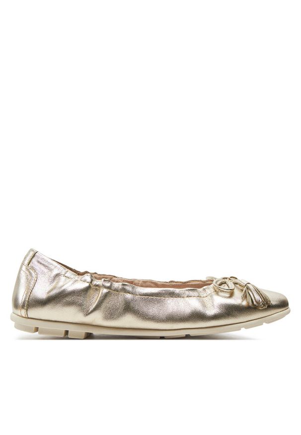Baleriny Tamaris. Kolor: złoty