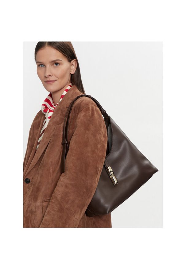 Torebka Furla. Kolor: brązowy