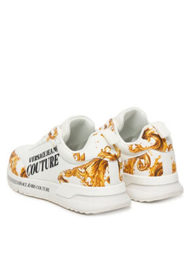 Versace Jeans Couture Sneakersy 80YA3SA5 ZSE14 Biały. Kolor: biały. Materiał: mesh