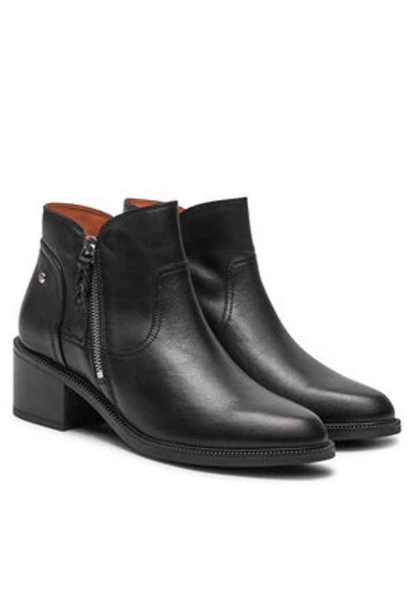 Pikolinos Botki W2D-8674 Czarny. Kolor: czarny. Materiał: skóra