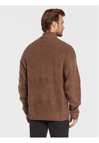 Redefined Rebel Sweter Casey 212058 Brązowy Regular Fit. Kolor: brązowy. Materiał: syntetyk #3