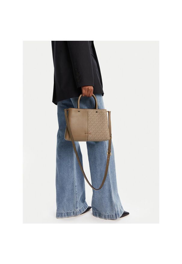 Torebka MICHAEL Michael Kors. Kolor: beżowy