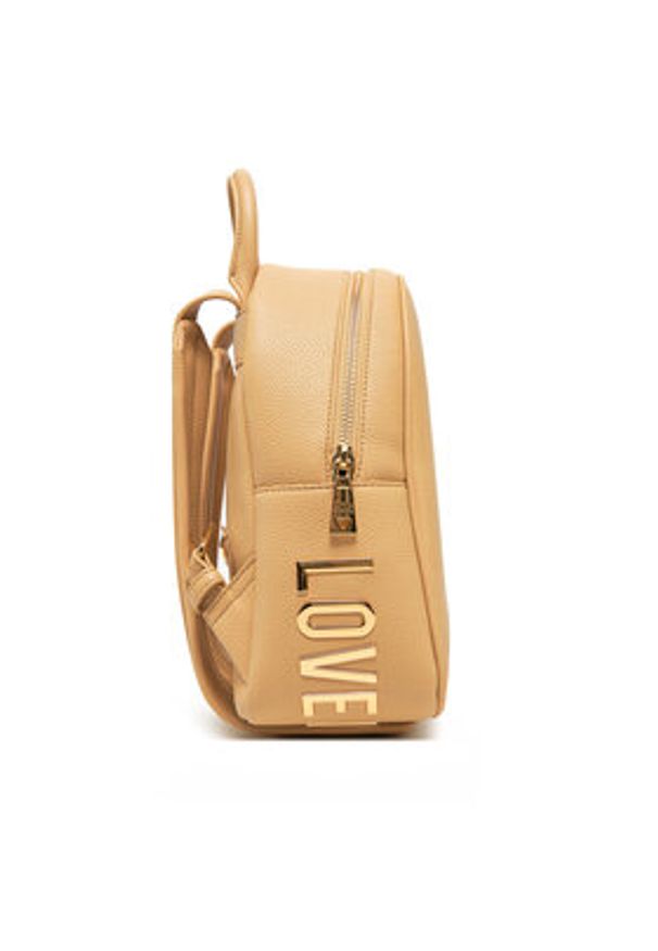 Love Moschino - LOVE MOSCHINO Plecak JC4030PP1MLT0105 Beżowy. Kolor: beżowy. Materiał: skóra