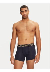 VERSACE - Versace Bokserki AU10028 1A10011 Granatowy. Kolor: niebieski. Materiał: bawełna #2