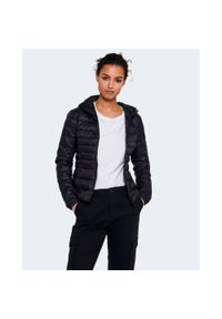 only - Kurtka puchowa Kobieta ONLY ONLTAHOE HOOD OTW NOOS. Kolor: czarny. Materiał: puch #1