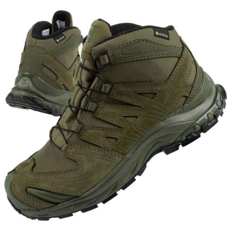 Salomon クラシカル　201 (#7) Buty Salomon X Ultra 360 MID GTX Gore-Tex Olive Night/Slate