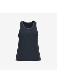 Head - CLUB 25 Tank Top Girls. Kolor: niebieski. Materiał: mesh