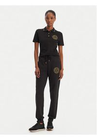 Versace Jeans Couture Polo 80HAGT02 CJ01T Biały Regular Fit. Typ kołnierza: polo. Kolor: biały. Materiał: bawełna #3
