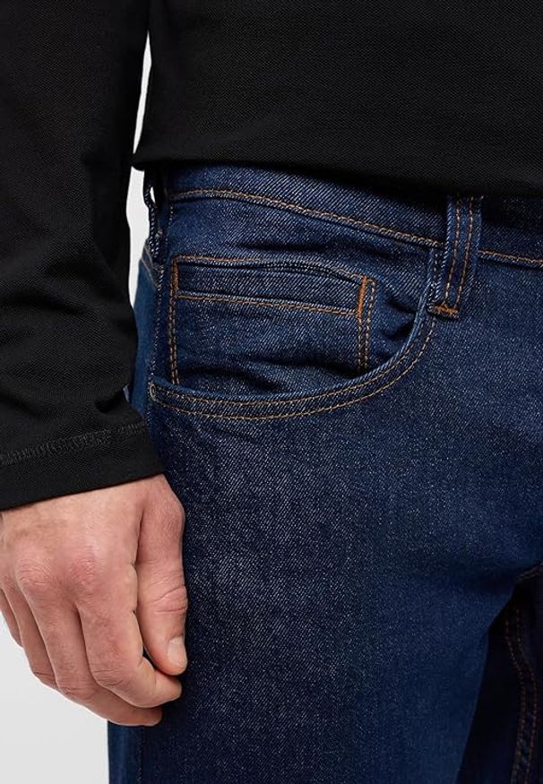 Męskie Spodnie Jeansowe Mustang Style Oregon Boot Denim Blue 1016342 5000 940