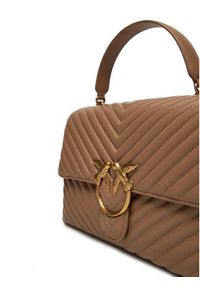 Pinko - PINKO Torebka Love Lady Puff Big Cl . AI 23-24 PLTT 100042 A0GK Beżowy. Kolor: beżowy. Materiał: skórzane