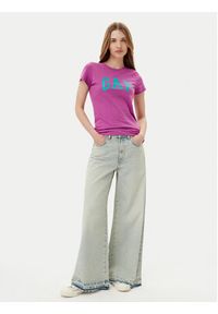 GAP - Gap T-Shirt 776775-07 Fioletowy Regular Fit. Kolor: fioletowy. Materiał: bawełna