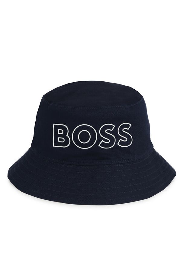 BOSS - Kapelusz Boss. Kolor: niebieski