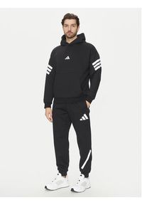 Adidas - adidas Bluza Future Icons 3-Stripes JD4838 Czarny Regular Fit. Kolor: czarny. Materiał: syntetyk