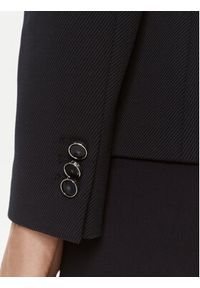 BOSS - Boss Marynarka Jarinara 50505951 Granatowy Regular Fit. Kolor: niebieski. Materiał: syntetyk, bawełna