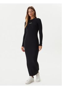 Guess Sukienka dzianinowa V5BK02 Z3JD2 Czarny Slim Fit. Kolor: czarny. Materiał: syntetyk #3