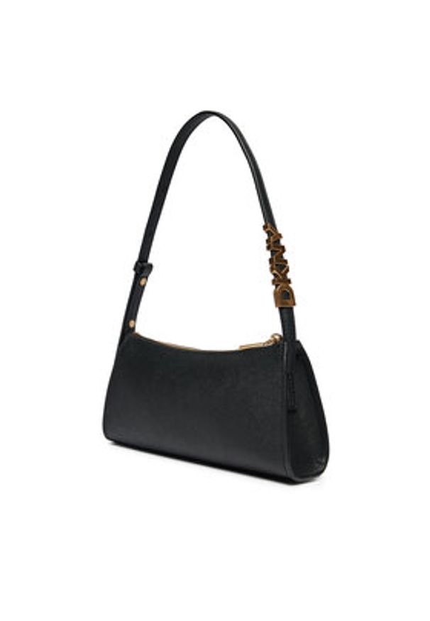 DKNY Torebka Avril R433YG57 Czarny. Kolor: czarny. Materiał: skórzane
