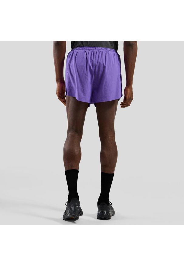 Spodenki męskie Odlo ZEROWEIGHT 3 INCH Split short. Kolor: fioletowy. Sport: bieganie