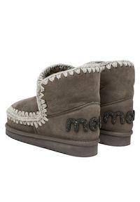 Mou Śniegowce MU.FW101050A Szary. Kolor: szary. Materiał: skóra, zamsz #4