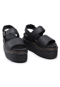 Dr. Martens Sandały Voss Quad 26725001 Czarny. Kolor: czarny. Materiał: skóra #8