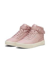 Buty do chodzenia damskie Puma Carina 2.0 Mid Wtr. Okazja: na plażę. Kolor: biały, różowy, wielokolorowy. Sezon: lato. Sport: turystyka piesza