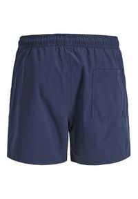 Jack & Jones Szorty kąpielowe Maui Tropic 12291385 Granatowy Regular Fit. Kolor: niebieski. Materiał: syntetyk #6