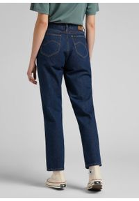 Lee - LEE CAROL PLEATED DAMSKIE SPODNIE JEANSOWE RINSE L31MOM36 112143815