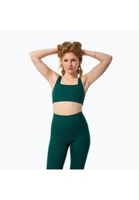 GIRLFRIEND COLLECTIVE - Biustonosz Girlfriend Collective Rib Tommy. Kolor: zielony. Sport: fitness #1