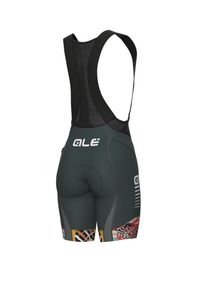 ALÉ CYCLING - Spodenki rowerowe damskie Alé Cycling PR-E Rio. Kolor: wielokolorowy, pomarańczowy, czarny