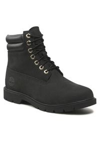 Timberland Trapery 6in Wr Basic TB0A27X6015 Czarny. Kolor: czarny. Materiał: nubuk, skóra #7