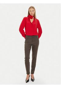 Marella Jeansy Currier 2423136025 Brązowy Skinny Fit. Kolor: brązowy #4