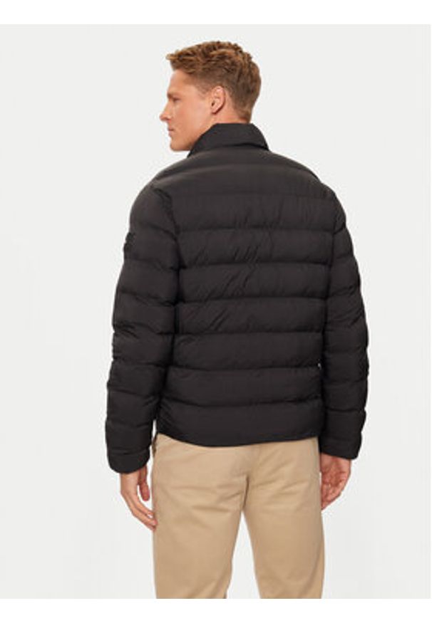 TOMMY HILFIGER - Tommy Hilfiger Kurtka zimowa MW0MW37259 Czarny Regular Fit. Kolor: czarny. Materiał: syntetyk. Sezon: zima