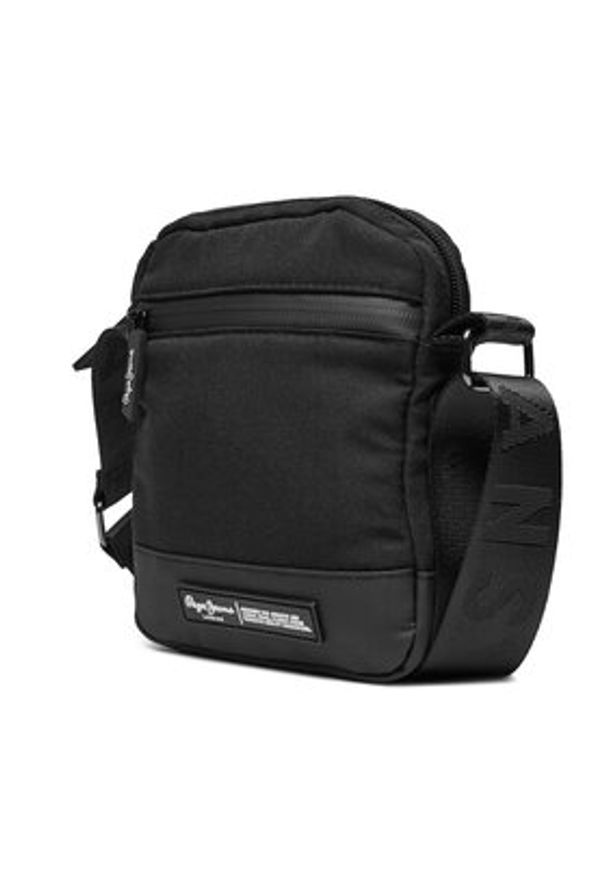Pepe Jeans Saszetka PM030847 Czarny. Kolor: czarny. Materiał: materiał