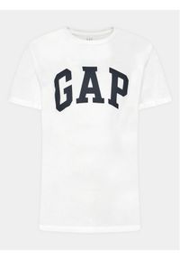 GAP - Gap T-Shirt 550338-06 Biały Regular Fit. Kolor: biały. Materiał: bawełna