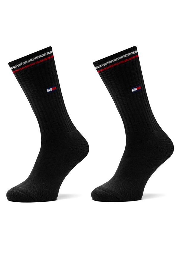 TOMMY HILFIGER - Skarpety długie Tommy Hilfiger. Kolor: czarny