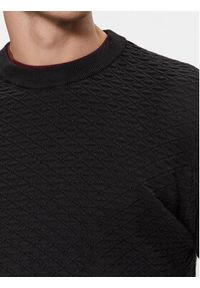 Hugo Sweter Sonderson 50500007 Czarny Regular Fit. Kolor: czarny. Materiał: bawełna #5
