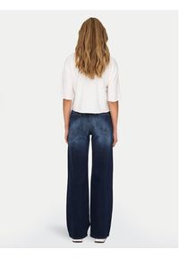 only - ONLY Jeansy Madison 15318405 Granatowy Wide Leg. Kolor: niebieski