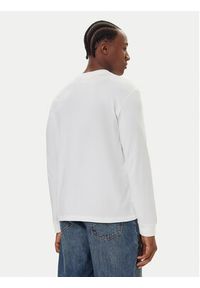 Calvin Klein Jeans Longsleeve Easy LV04RD247G Biały Regular Fit. Kolor: biały. Materiał: bawełna. Długość rękawa: długi rękaw #4