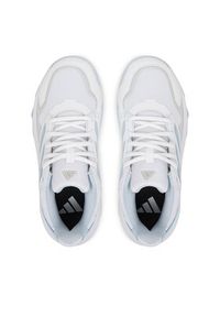 Adidas - adidas Buty do tenisa Courtjam Control 3 KI3443 Biały. Kolor: biały. Materiał: materiał. Sport: tenis #6