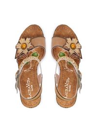 Laura Vita Sandały Nellao 31 Beżowy. Kolor: beżowy. Materiał: skóra #3